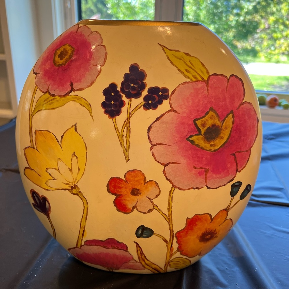 Beautiful Flowered Vase